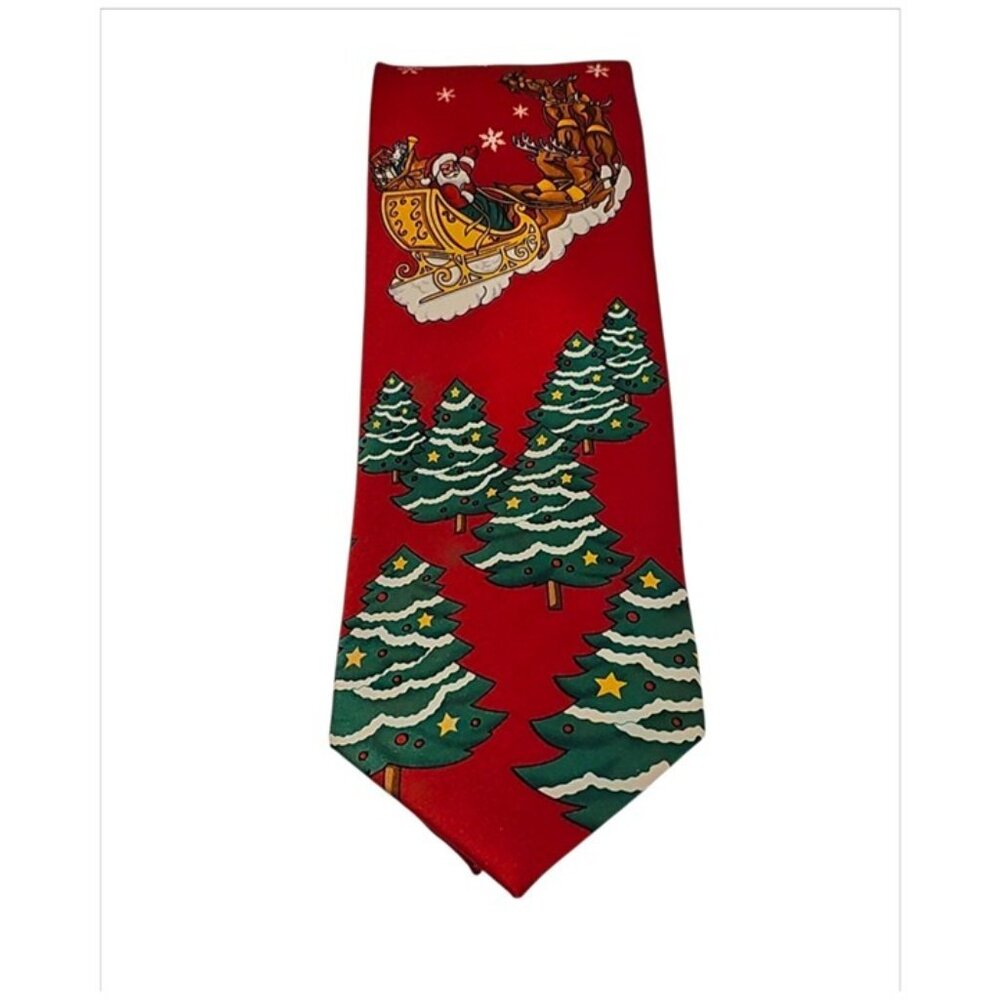 Christmas NeckTie Holiday Traditions - Picture 2 of 3